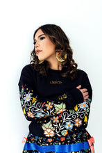 Load image into Gallery viewer, Black Cycle Breaker Crewneck