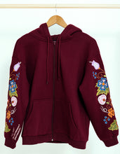 Load image into Gallery viewer, You Are Someone’s Good Medicine – Maroon Zip-Up Hoodie