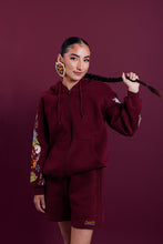 Load image into Gallery viewer, You Are Someone’s Good Medicine – Maroon Zip-Up Hoodie