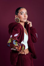 Load image into Gallery viewer, You Are Someone’s Good Medicine – Maroon Zip-Up Hoodie