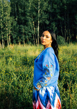 Load image into Gallery viewer, Blue Cycle Breaker Crewneck