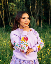 Load image into Gallery viewer, Lavender Cycle Breaker Crewneck