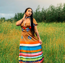 Load image into Gallery viewer, Puff Sleeve Midi Dress