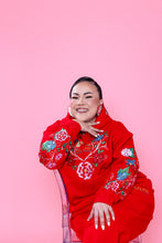 Load image into Gallery viewer, Your Path is Sacred Red Hoodie