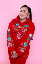 Load image into Gallery viewer, Your Path is Sacred Red Hoodie