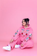 Load image into Gallery viewer, Your Path is Sacred Bubblegum Pink Hoodie