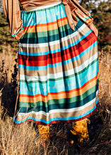 Load image into Gallery viewer, Striped Maxi Skirt
