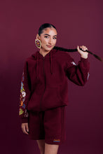 Load image into Gallery viewer, PRE-ORDER ONLY! You Are Someone’s Good Medicine – Maroon Zip-Up Hoodie
