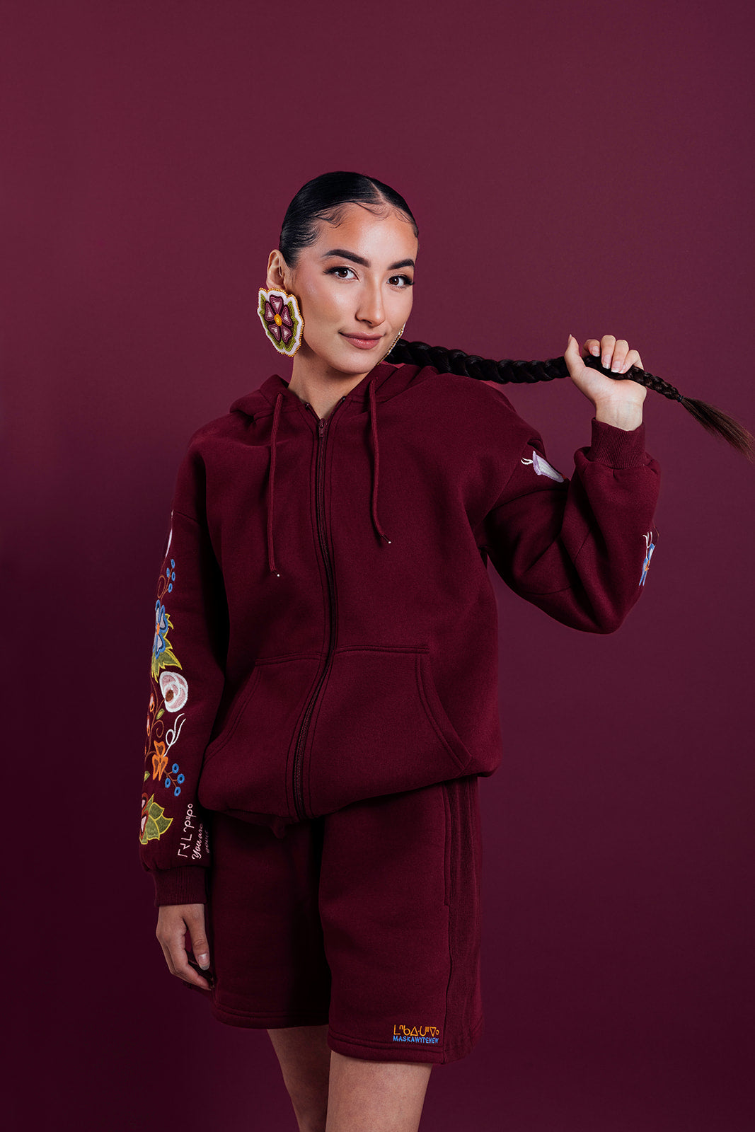 PRE-ORDER ONLY! You Are Someone’s Good Medicine – Maroon Zip-Up Hoodie
