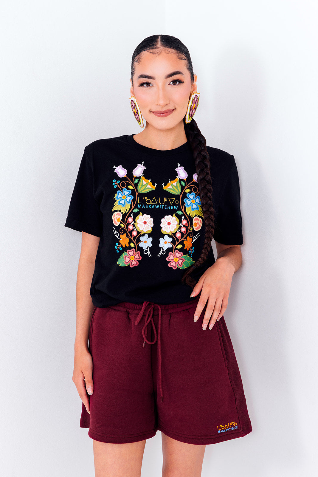 Maskawitew SS25 Black Tee