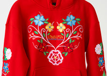 Load image into Gallery viewer, Your Path is Sacred Red Hoodie
