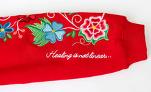 Load image into Gallery viewer, Your Path is Sacred Red Hoodie
