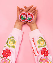 Load image into Gallery viewer, Petal Pink Spirit in Bloom Quarter Zip

